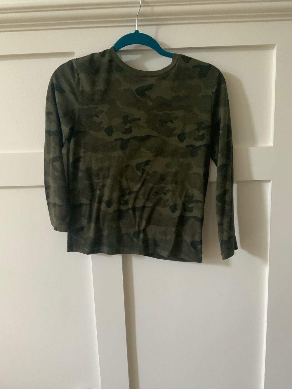 Old Navy Kids' Long-Sleeve Camo Tee - Olive